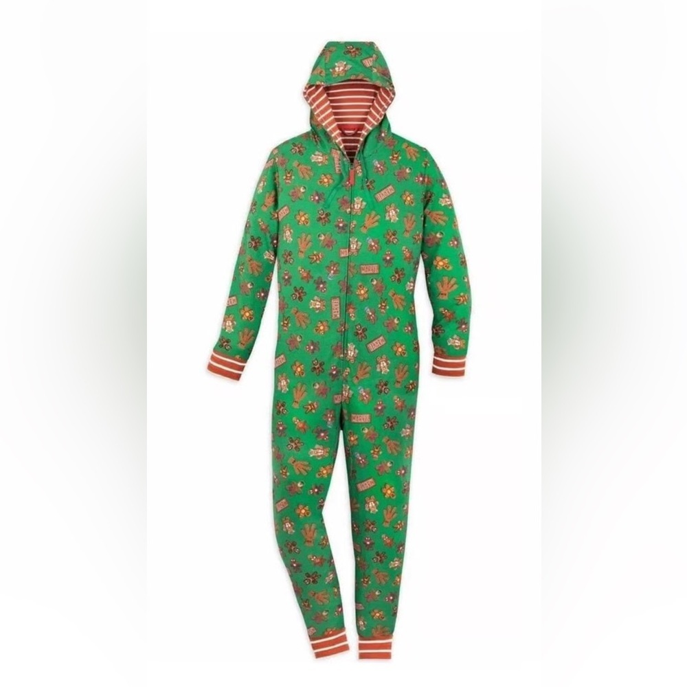 Disney Marvel Ginger Bread Onesie Pajama Size 5/6